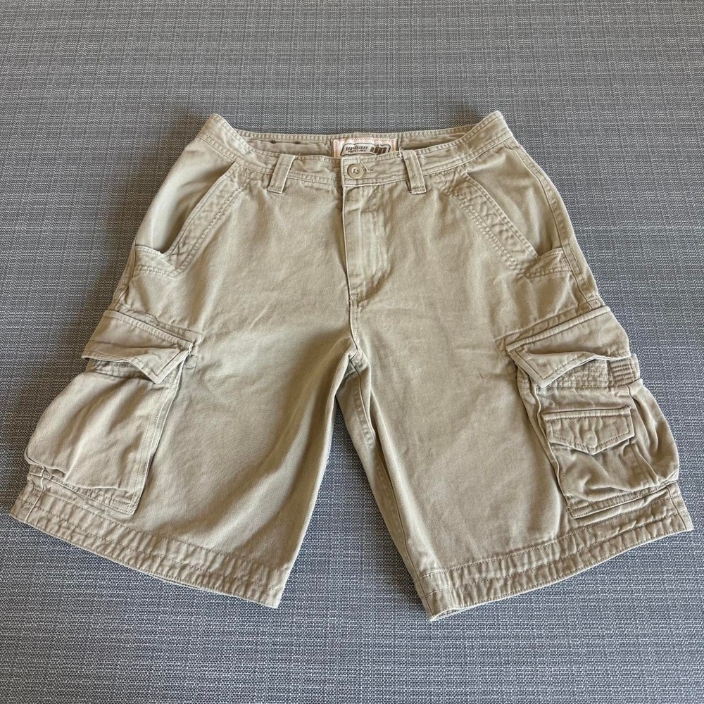 Urban Pipeline tan cotton cargo shorts men's size 31